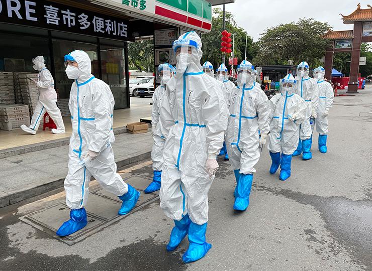 集团党员助力广州疫情封控区，筑牢抗疫“长城”